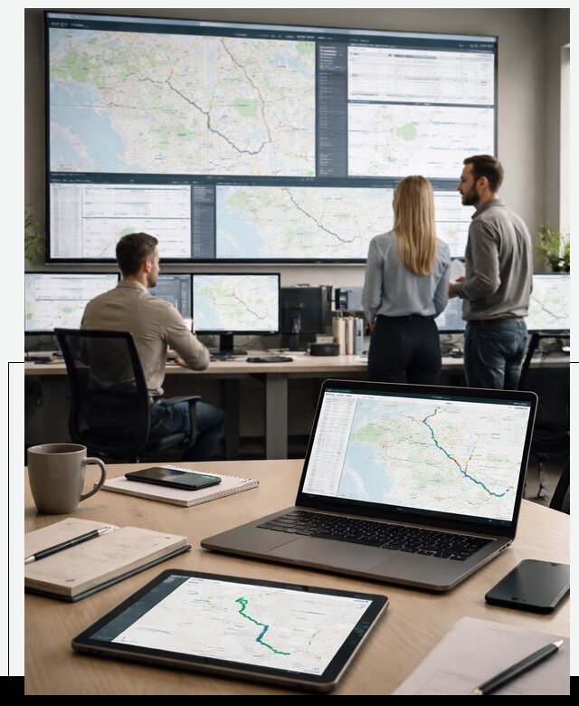 Трекинг грузов и Fleet Management, мониторинг автопарка в Пензе