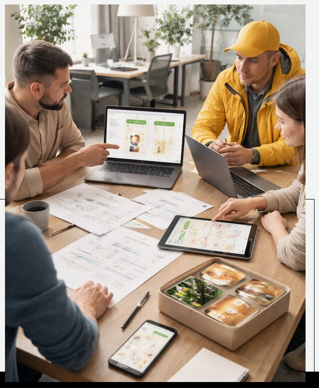 Разработка агрегатора доставки еды в Пензе от 15398 р., АвикейПнз