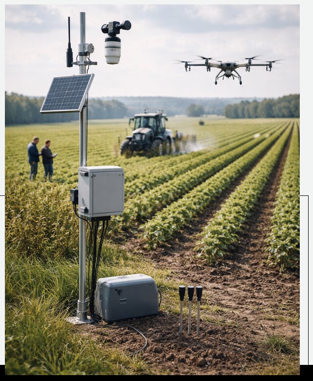 Разработка IoT мониторинга полей в Пензе от 8725 р. | АвикейПнз